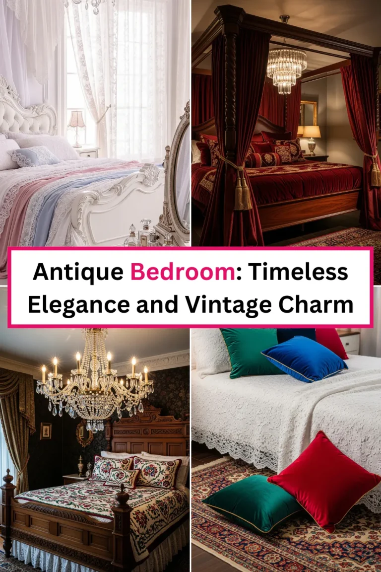 Antique Bedroom: A Guide to Timeless Elegance and Vintage Charm