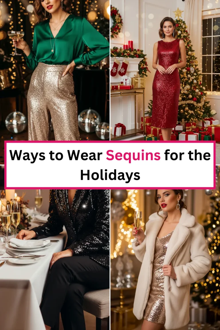 Ways to Wear Sequins for the Holidays
