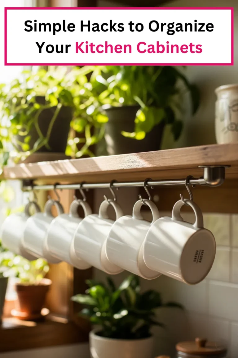 Simple Hacks to Organize Your Kitchen Cabinets: The Ultimate Guide to a Clutter-Free Kitchen