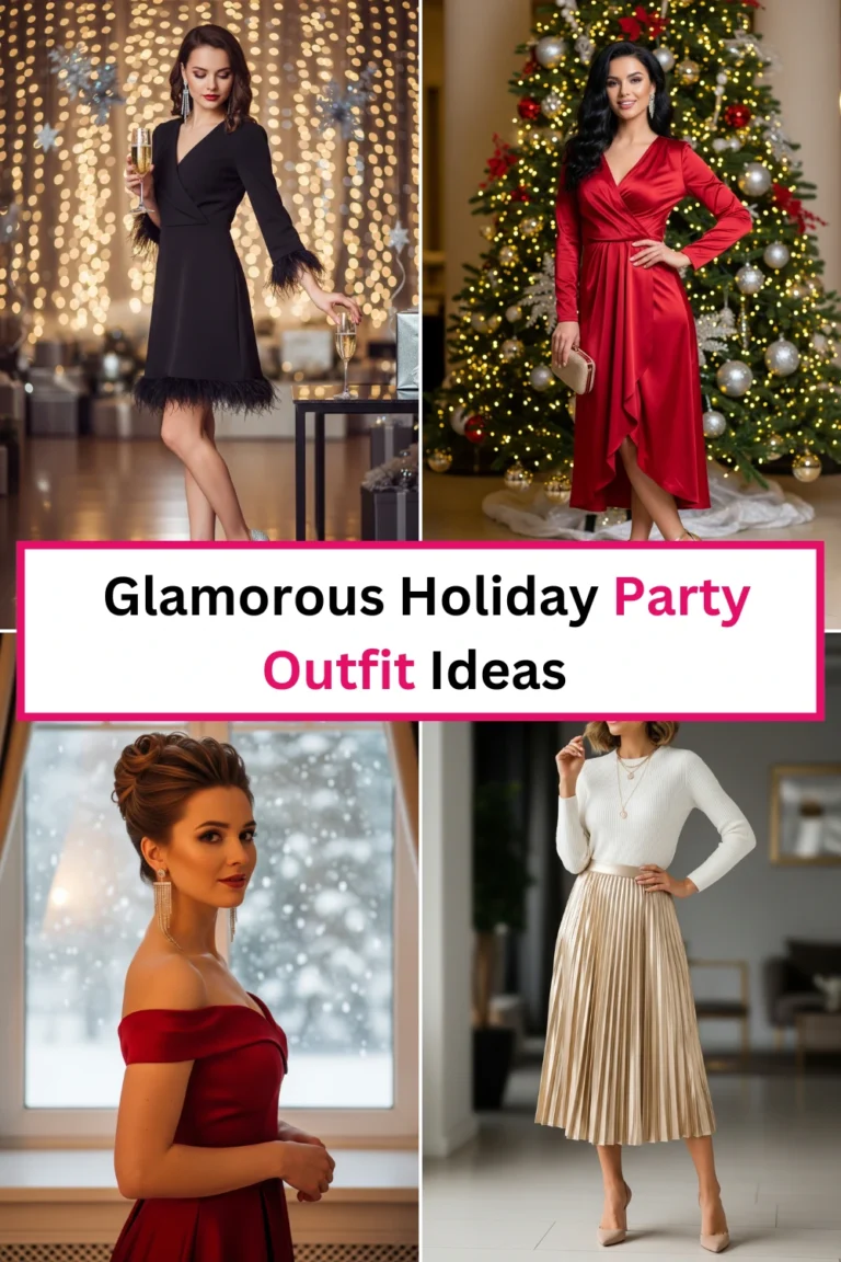 Glamorous Holiday Party Outfit Ideas to Shine This Season