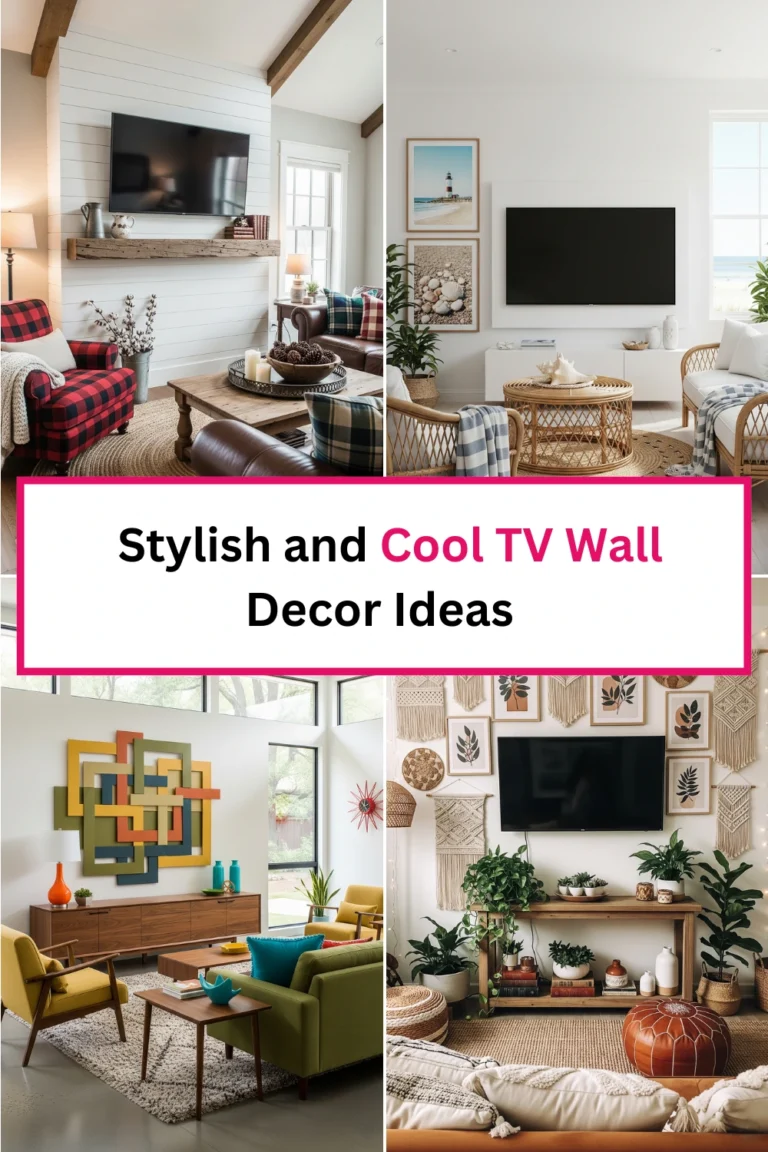 TV wall decor ideas