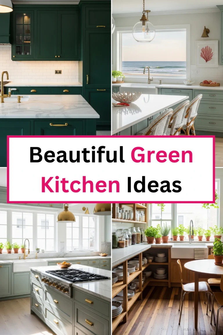 Green Kitchen Ideas: Transform Your Cooking Space with Nature-Inspired Style