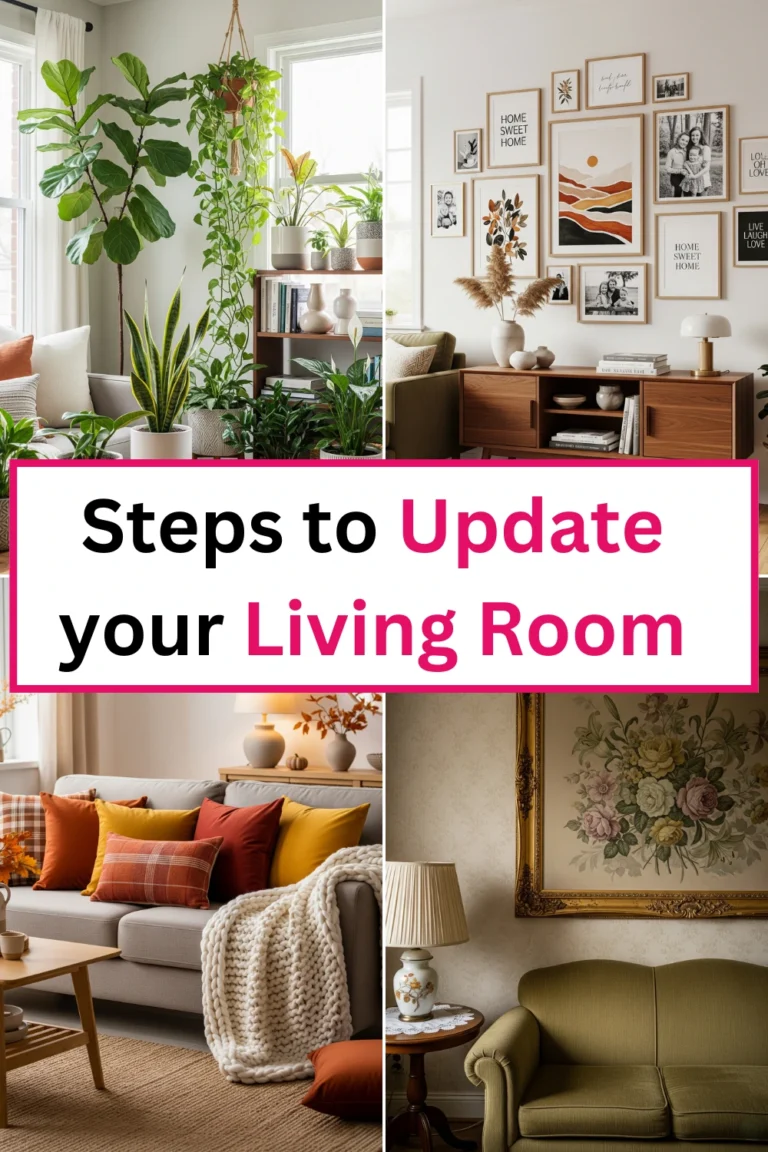 15 Little Ways to Update Your Living Room