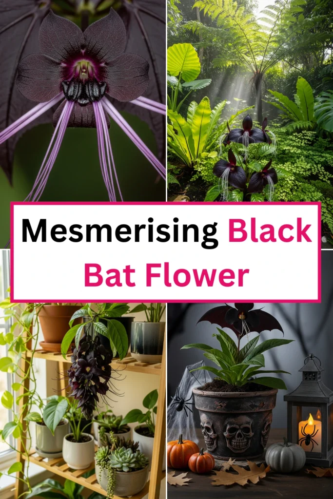 Black Bat Flower