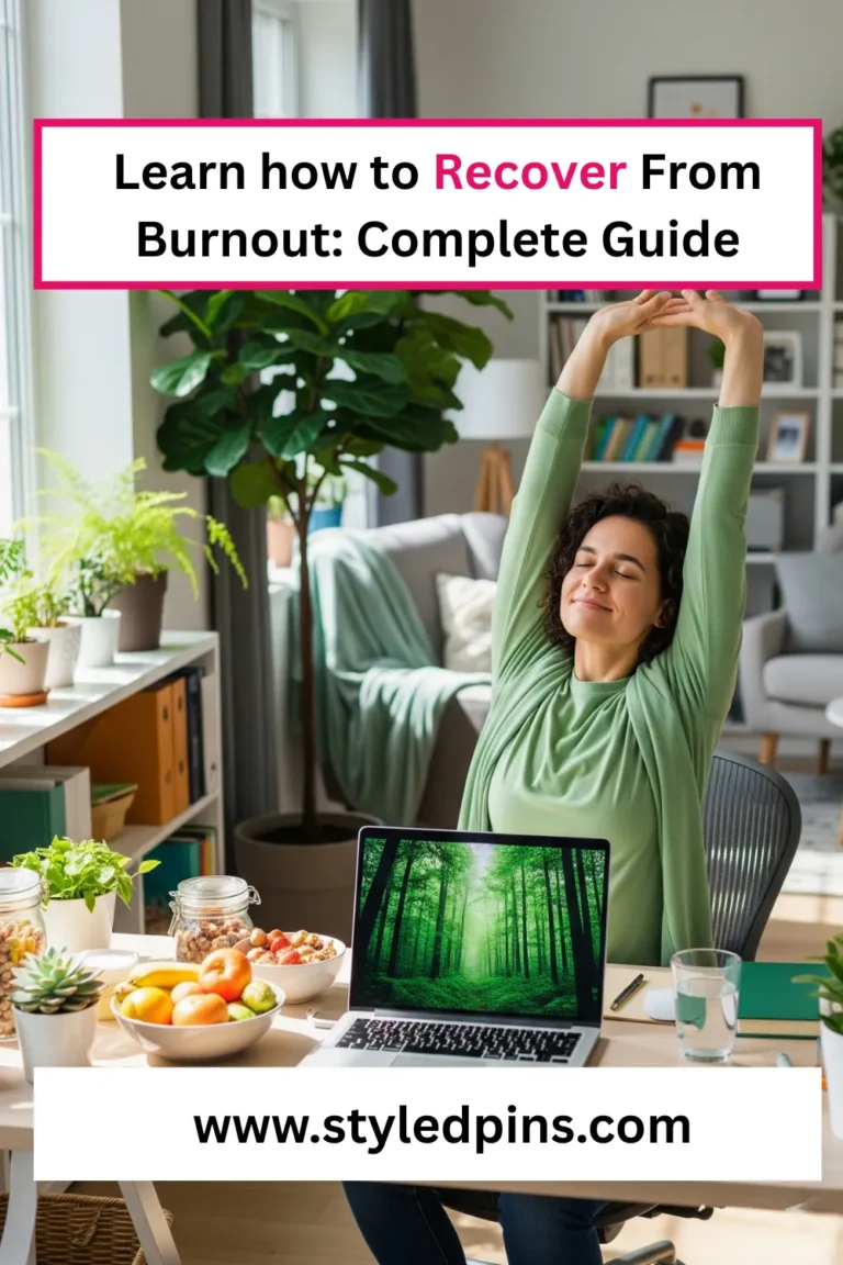 How to Recover From Burnout: A Complete Guide to Restoring Balance and Energy