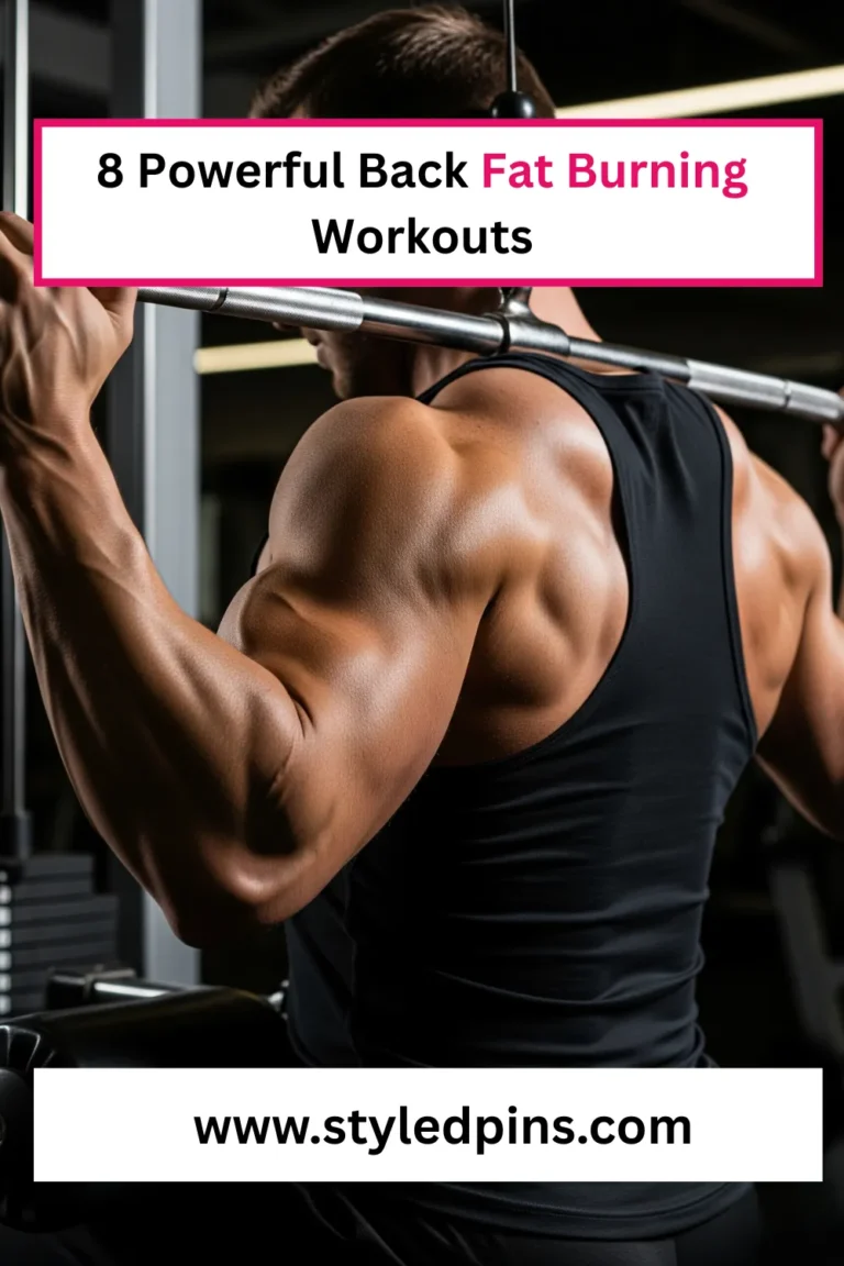 8 Powerful Back Fat Burning Workouts