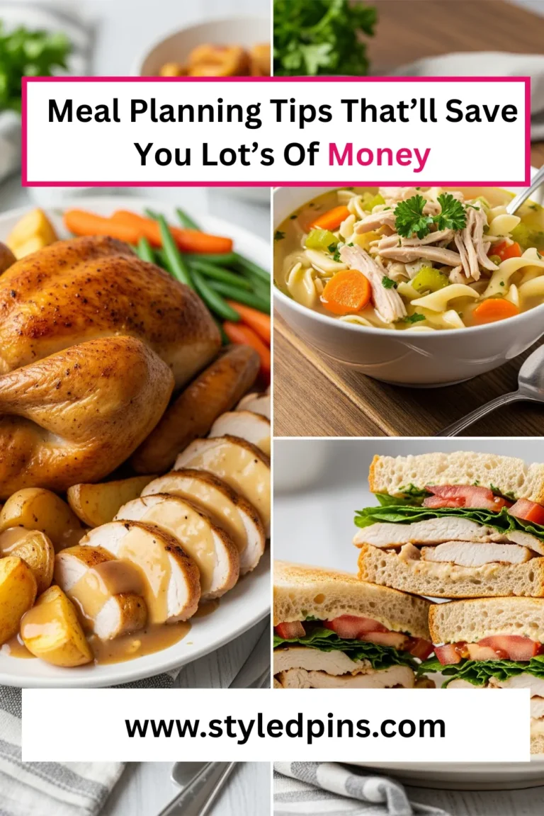 Meal Planning Tips That’ll Save You Lot’s Of Money