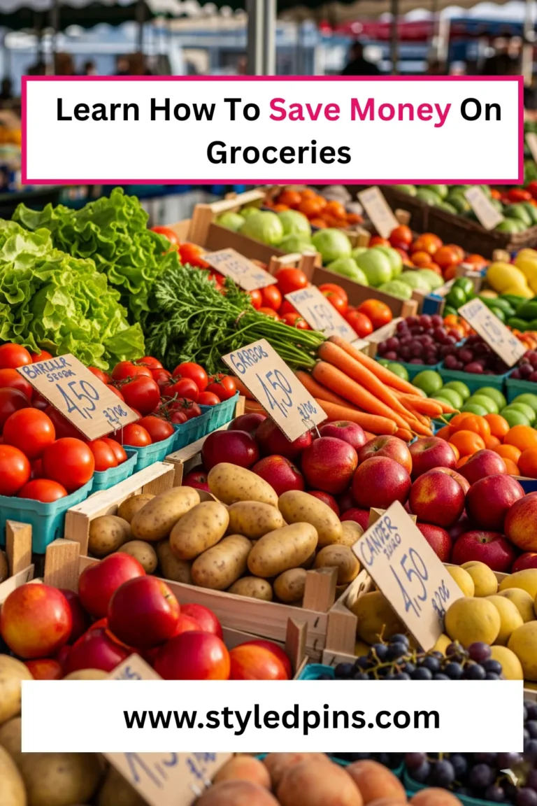 Ways To Save Money On Groceries