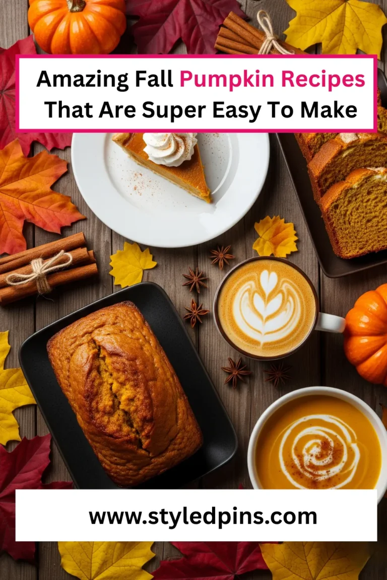 Amazing Fall Pumpkin Recipes That Are Super Easy To Make