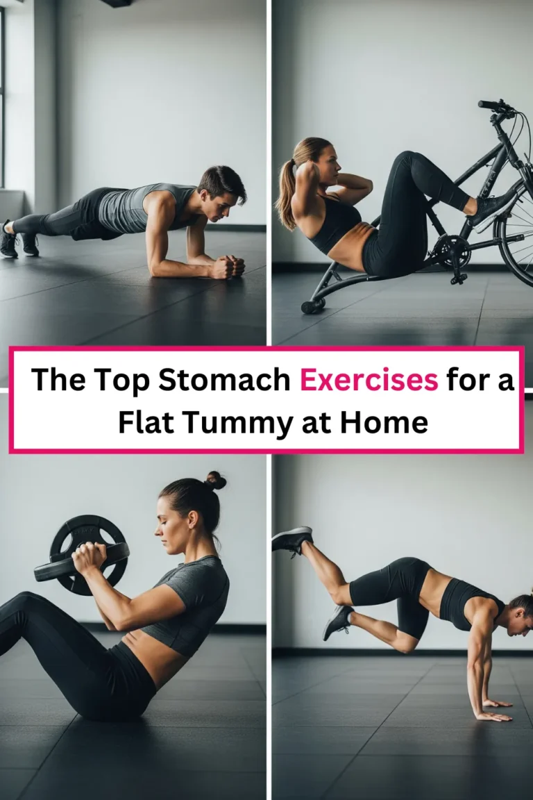 The Top Stomach Exercises for a Flat Tummy at Home